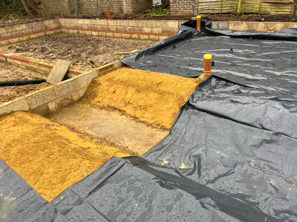 Shallow and deep drainage