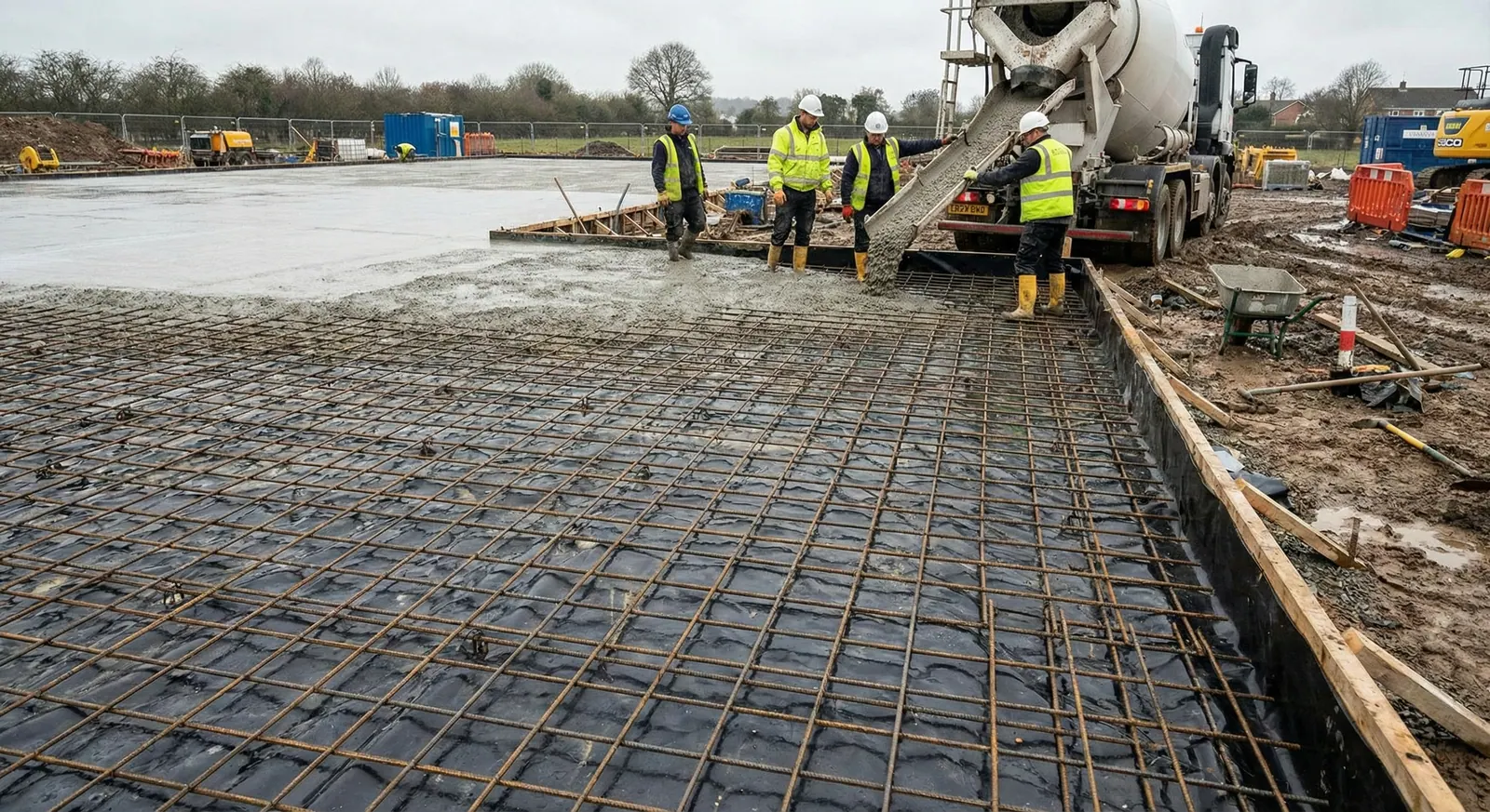 Foundation Types for Groundworks and Construction project work