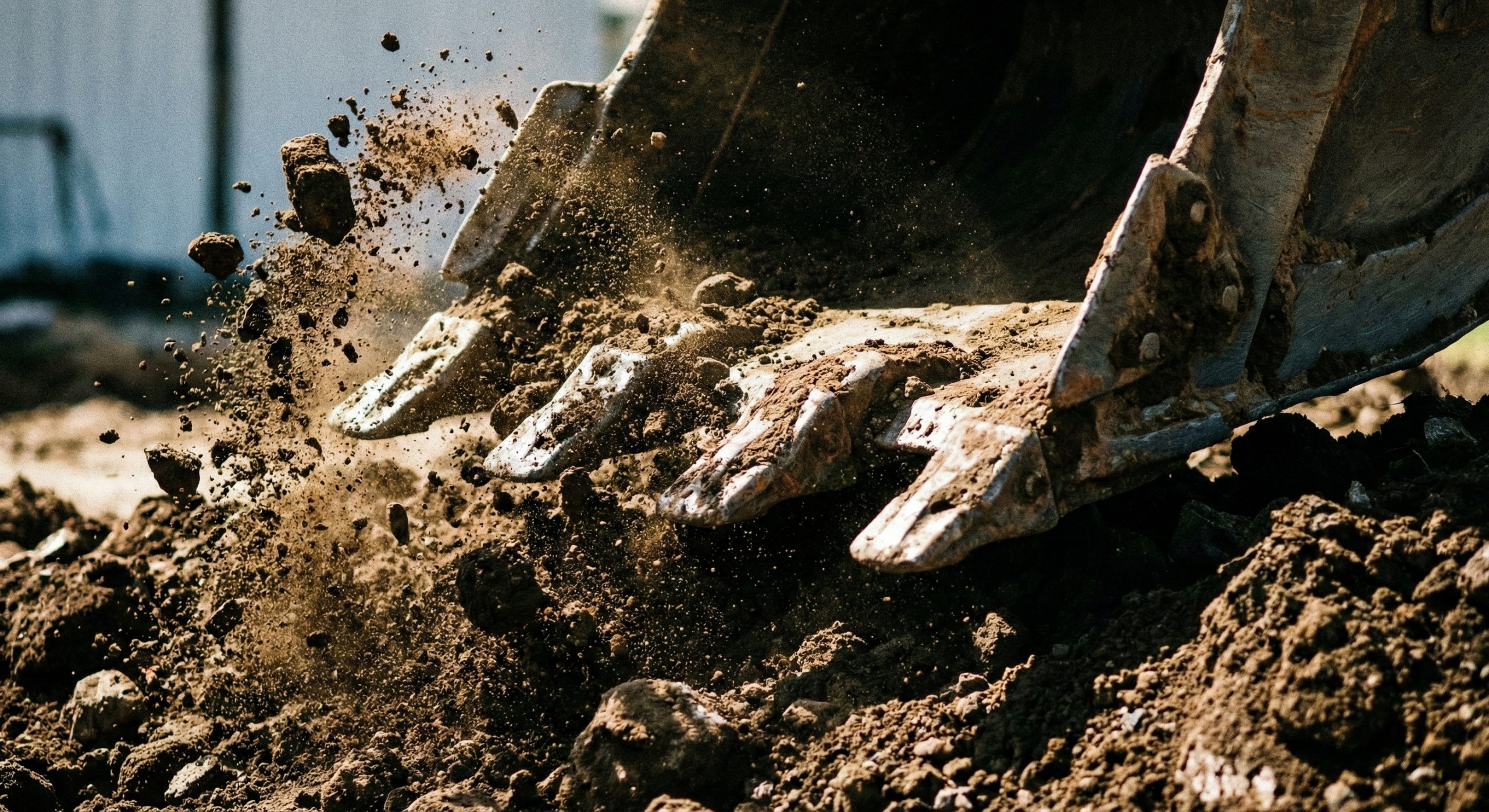 Excavator Bucket Detail